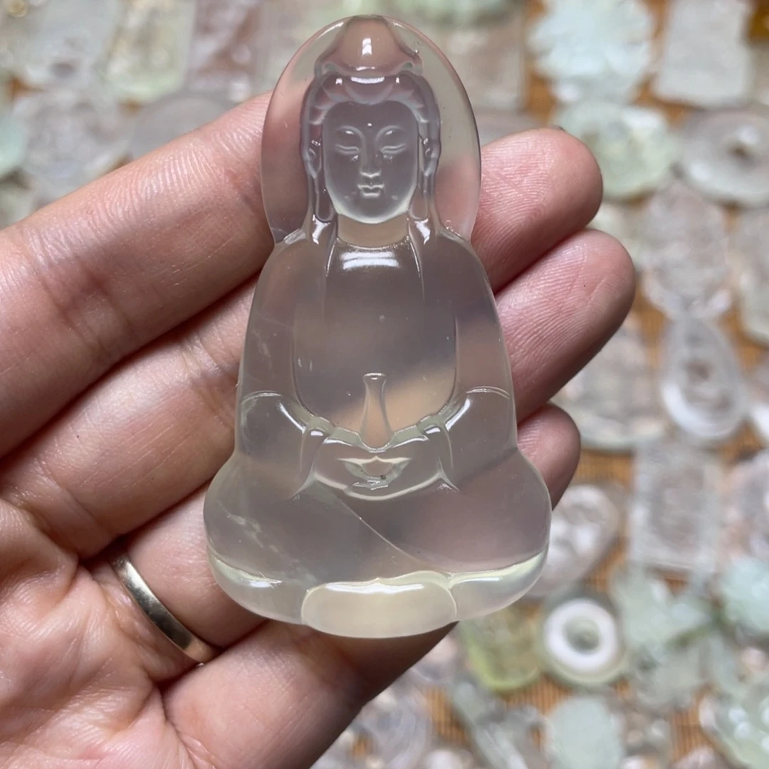 未镶嵌蛇纹石玉颈饰你***?