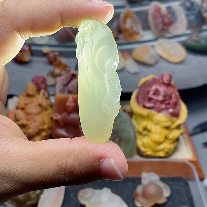 【闪购商品】未镶嵌吊坠定制玛瑙