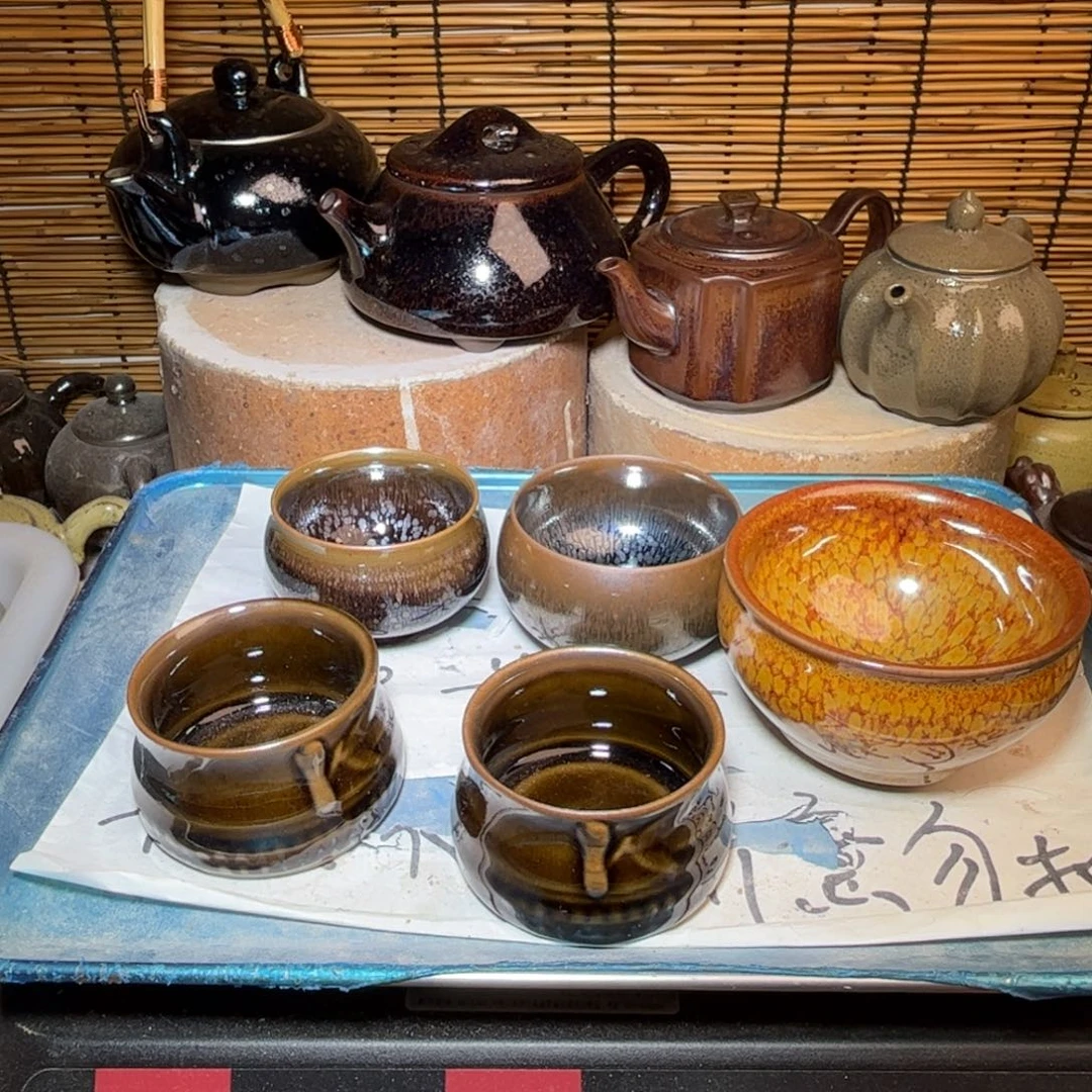 茶盏建窑建盏 微瑕作品