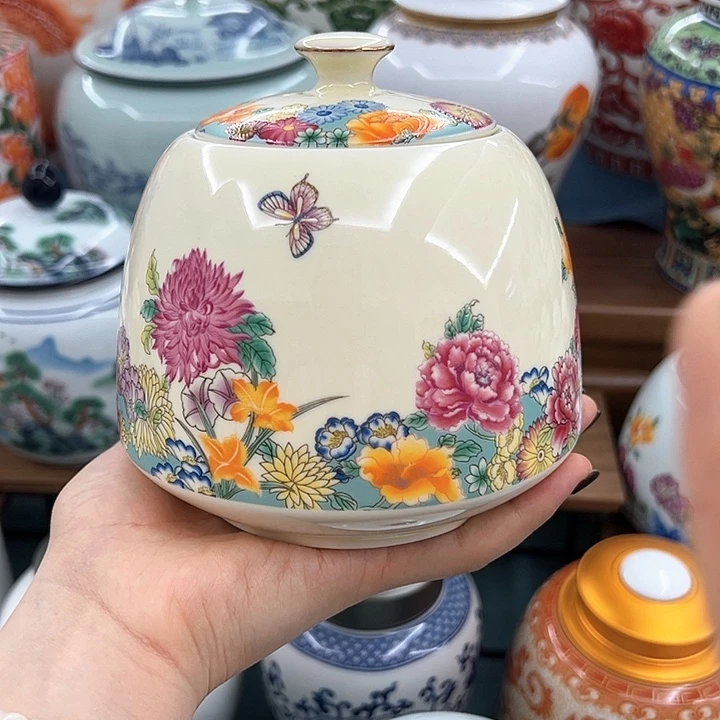 瓷片茶叶罐罐罐罐呀呀呀