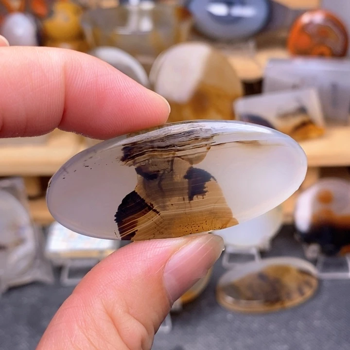 玛瑙/玉髓吊坠(不含链)未镶嵌