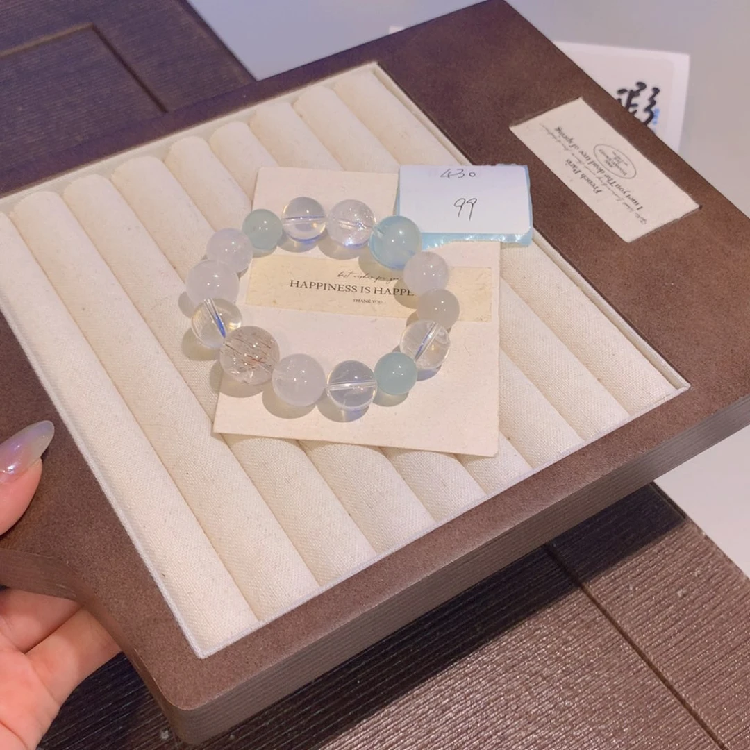 未镶嵌手串水晶睡**吗430号全瑕疵不退换