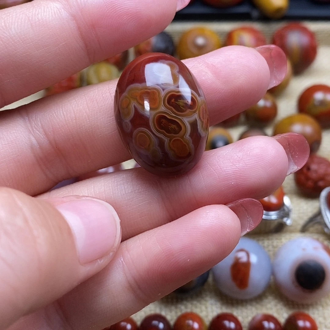 玛瑙/玉髓战国红玛瑙未镶嵌