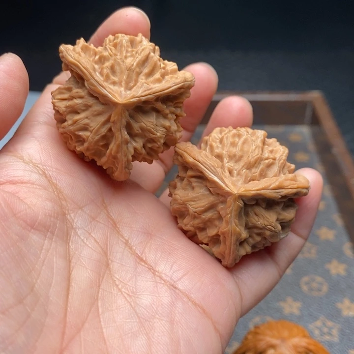 把件文玩核桃 三棱37尺