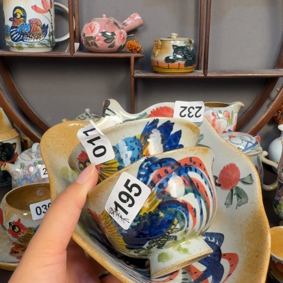 缘***来瓷片景德镇手工制作