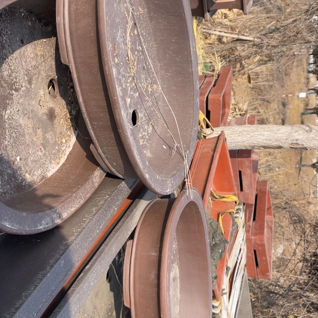 紫砂紫泥原泥 80cm 椭圆 俩支