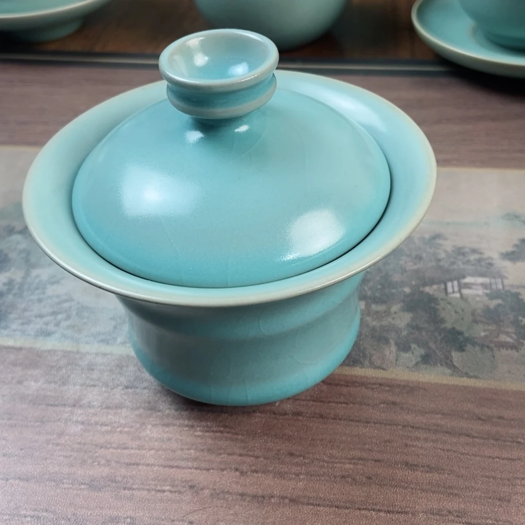 摆件瓷原产地原矿汝瓷～茶器