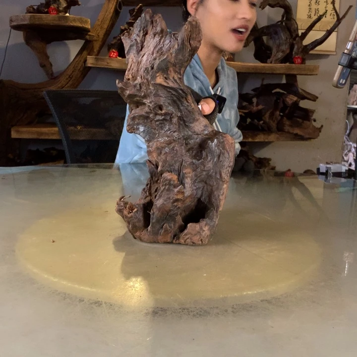 毛***叔天然的云南紫柚木会黄水