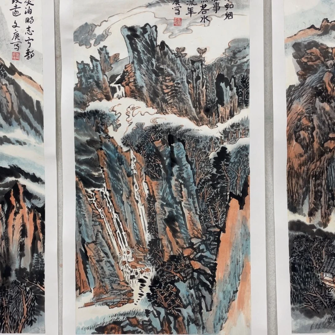 国画2平尺国画作品