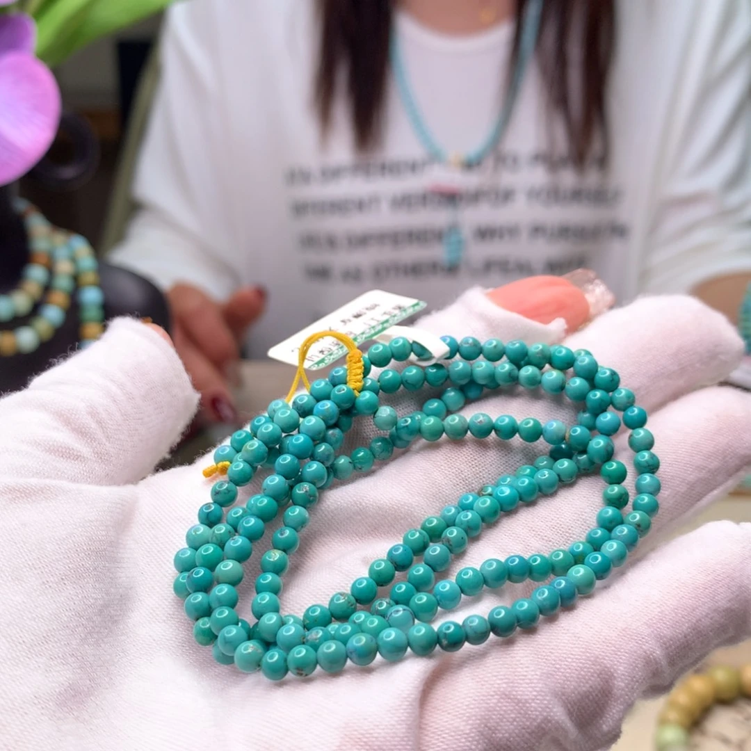 关***耳绿松石未镶嵌配饰