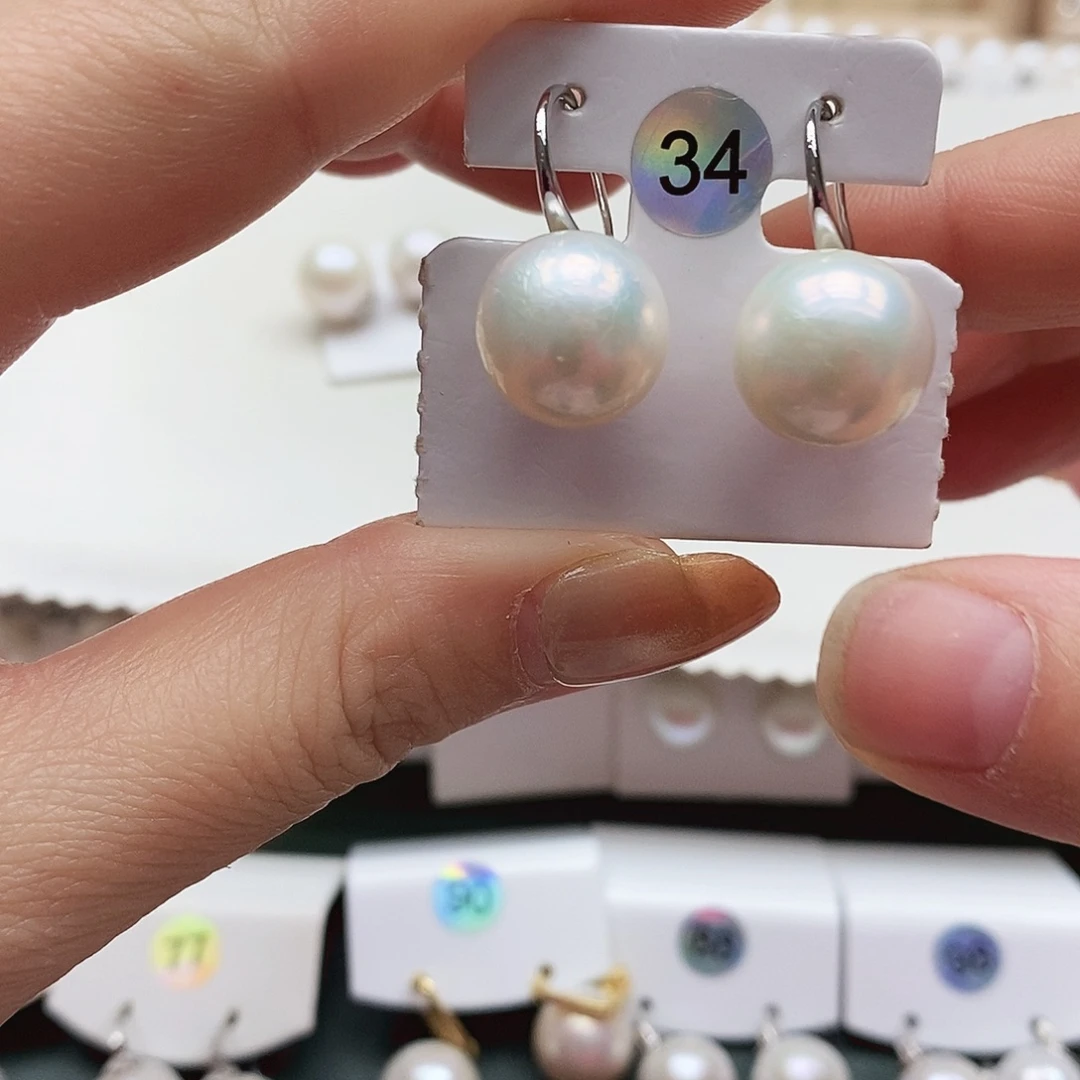 银S925镶嵌颈饰淡水珍珠