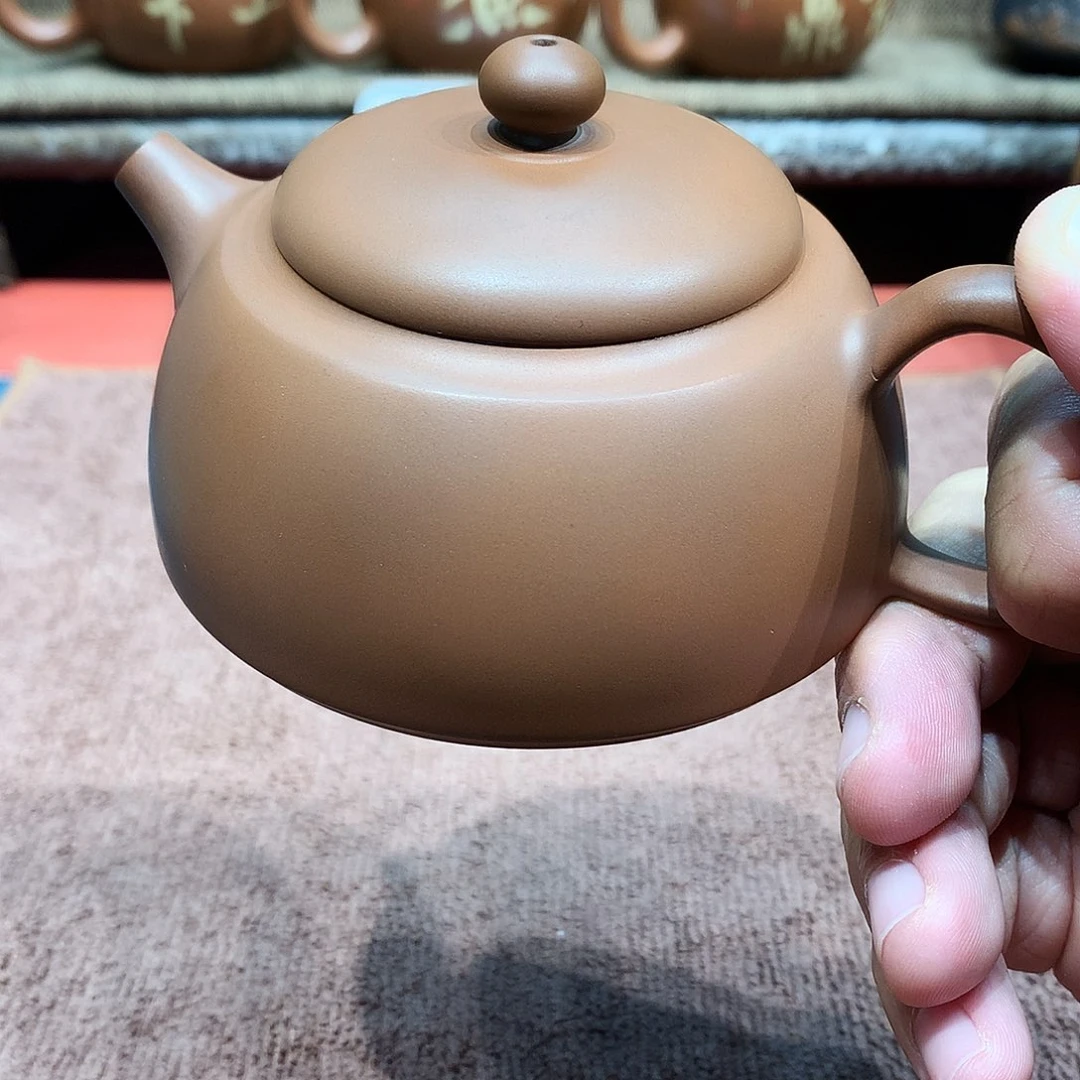 泥塑世****谁放漏130毫升壶把裂