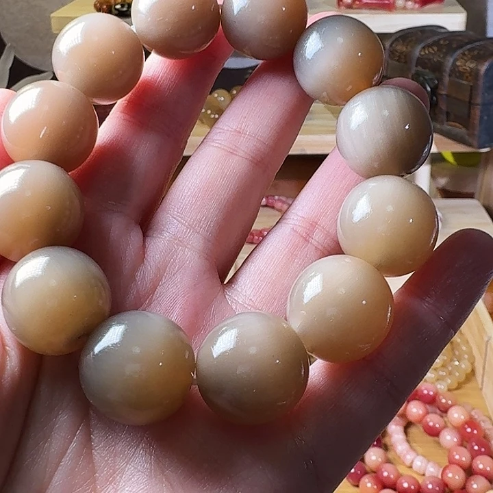 屛****非金属牛角手串单圈