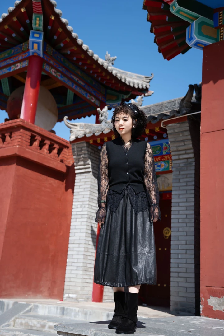 ZHIYAN'S EPOCH 泡菜国羊毛披肩马甲·国庆限定·