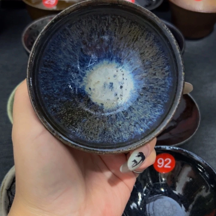 H***n茶盏龙窑柴烧手工制作