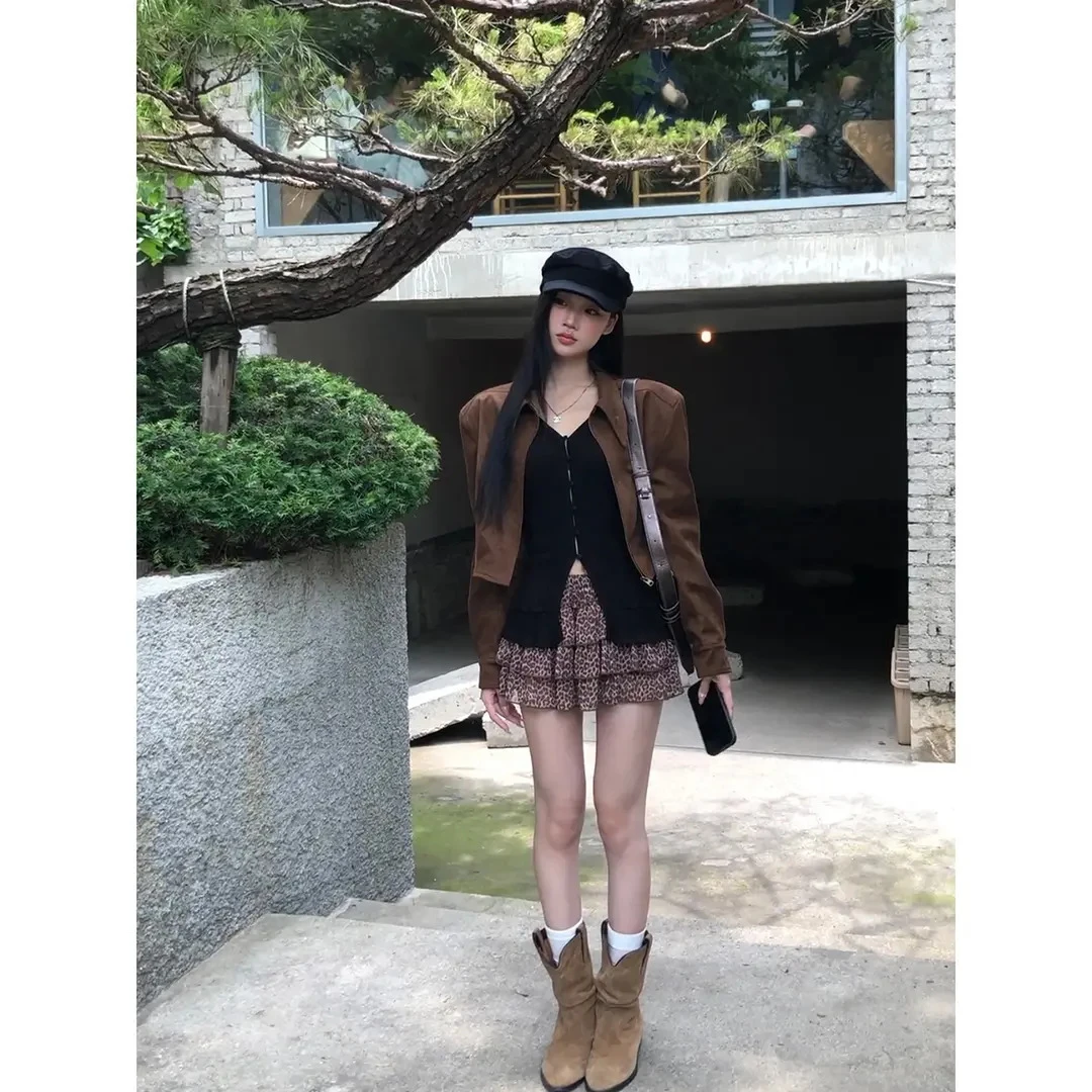 FF【伦敦旧事短外套】秋季美拉德休闲独特酷飒夹克BD短外套
