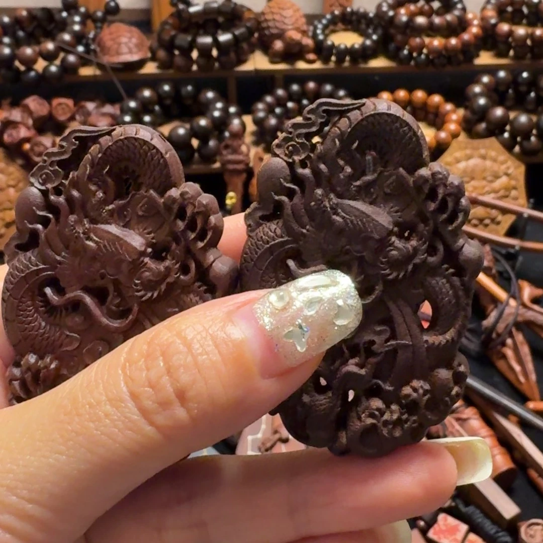 大***睿枣木龙牌一物一拍枣木