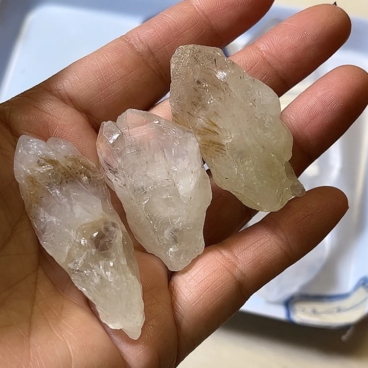 清***音珠宝半成品水晶未镶嵌