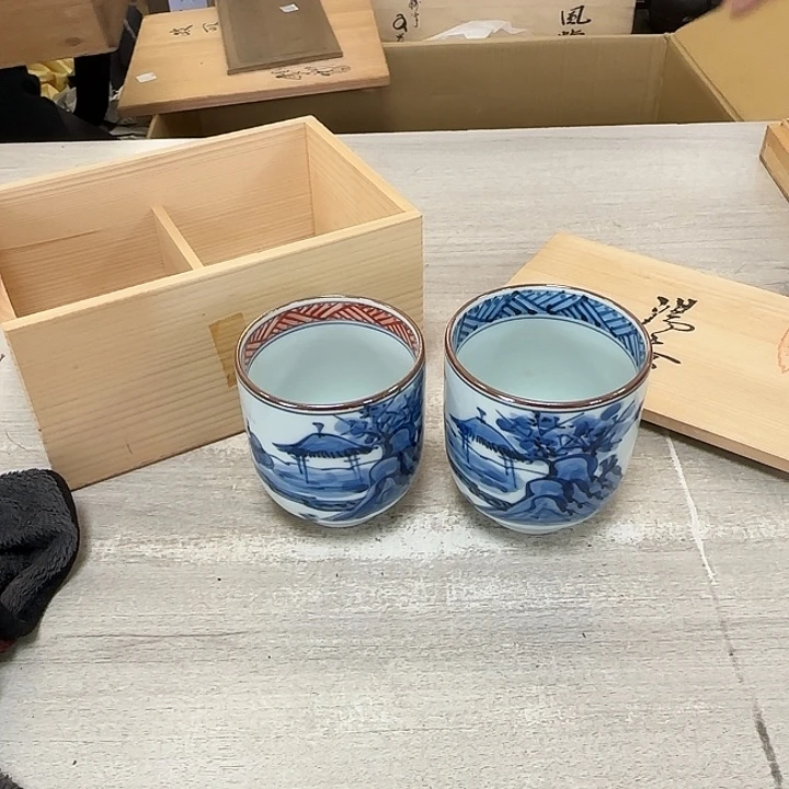 瓷片茶道具工艺品