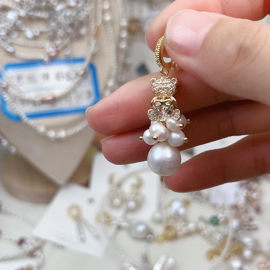 淡水珍珠未镶嵌颈饰