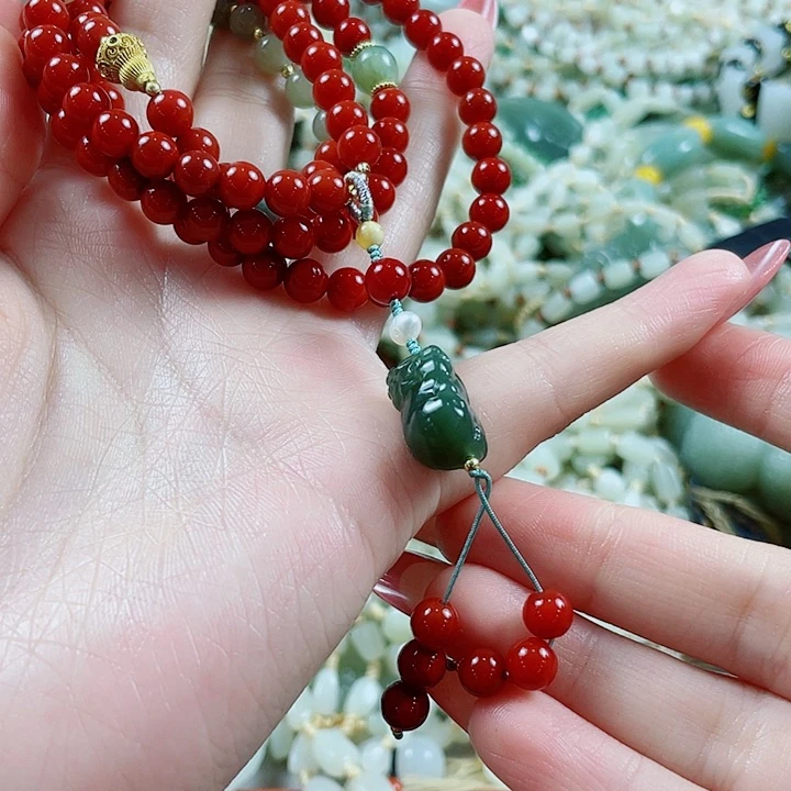 颈饰未镶嵌和田玉