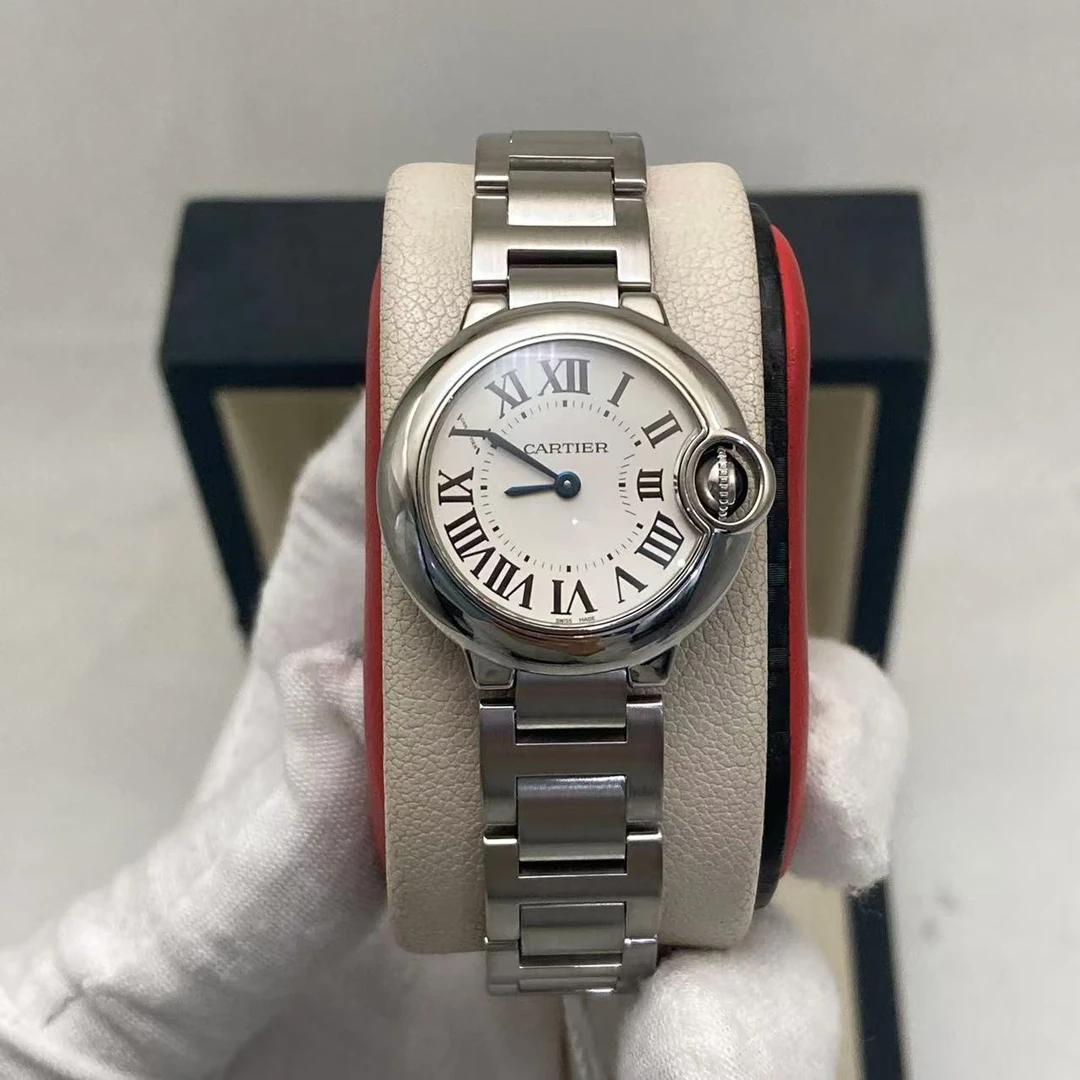 99新 Cartier/卡地亚 28.5mm 卡地亚 蓝气球时尚石英女士表