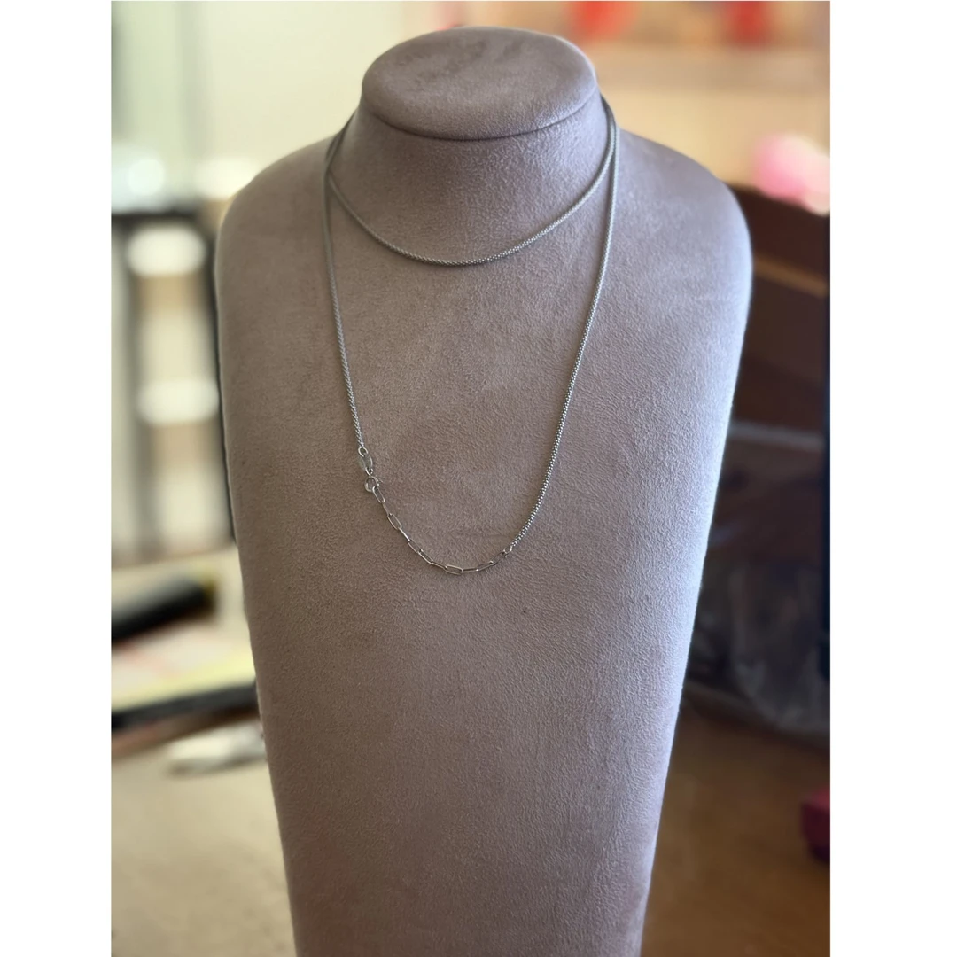 链子925银 精品银项链5130-4