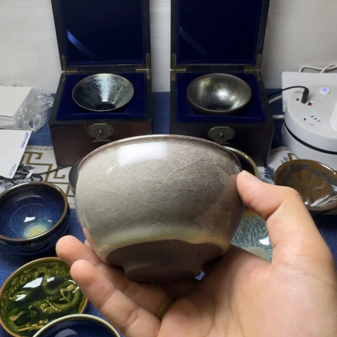 建阳建盏喝茶主人杯