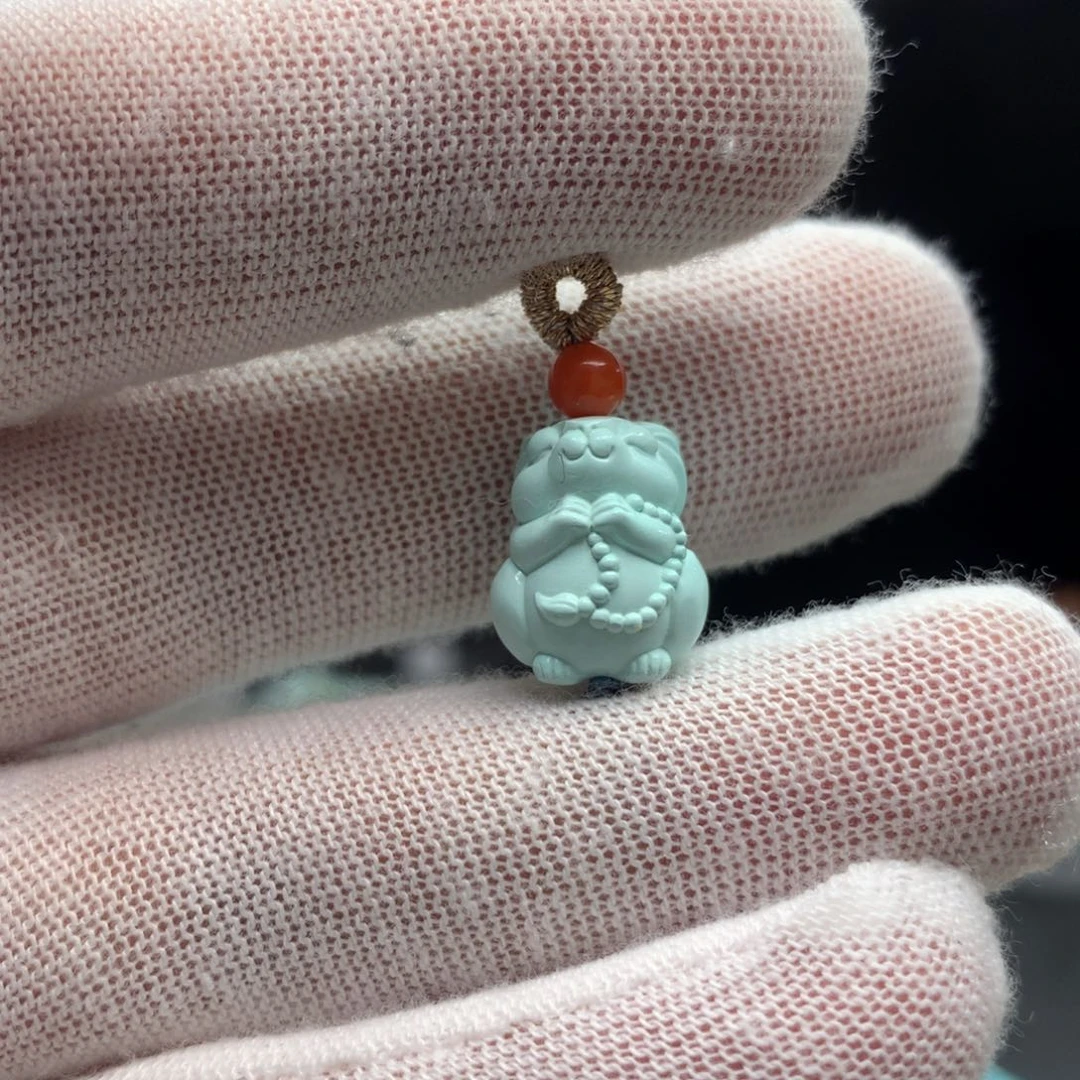 绿松石挂件未镶嵌