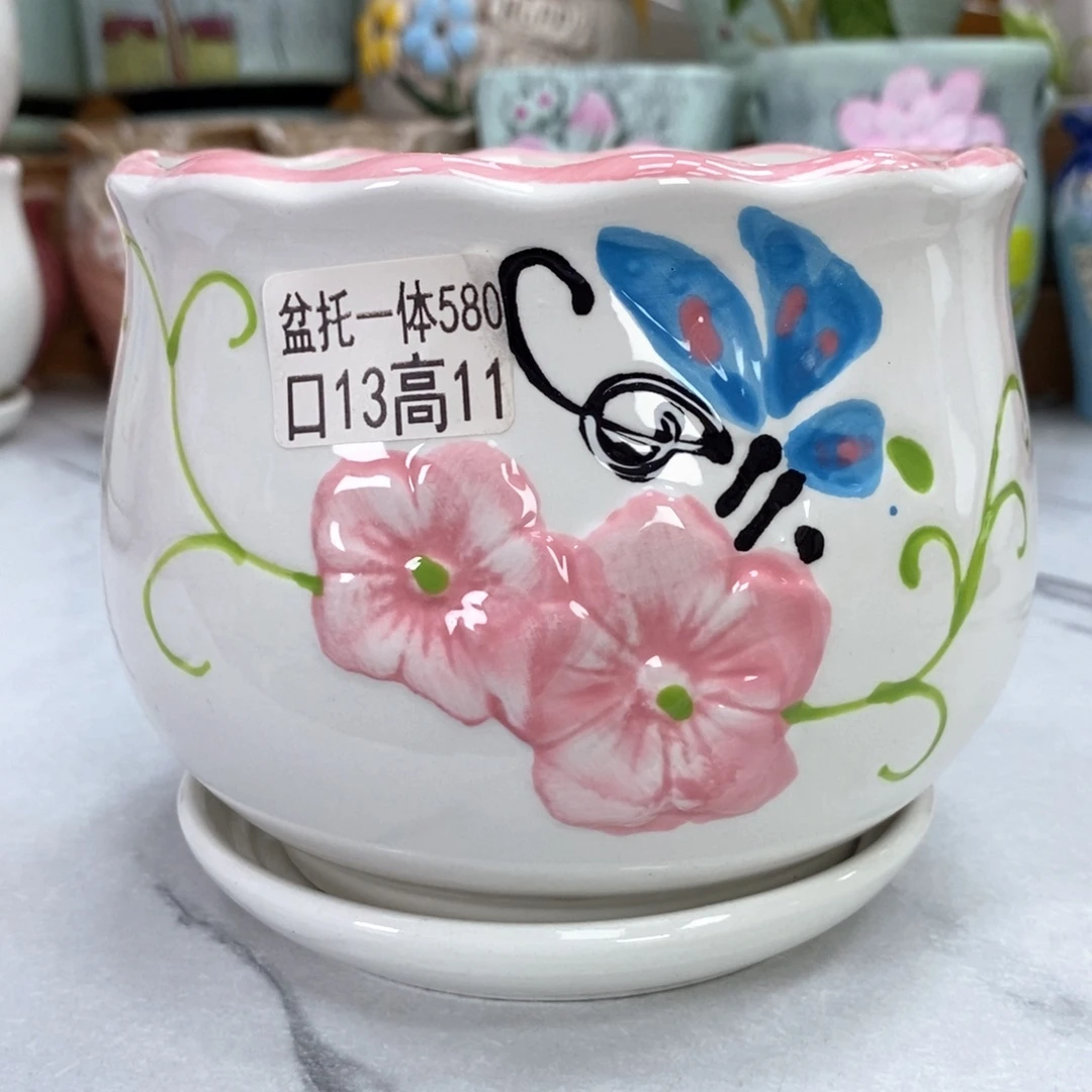 @夏西陶瓷花盆@@5580