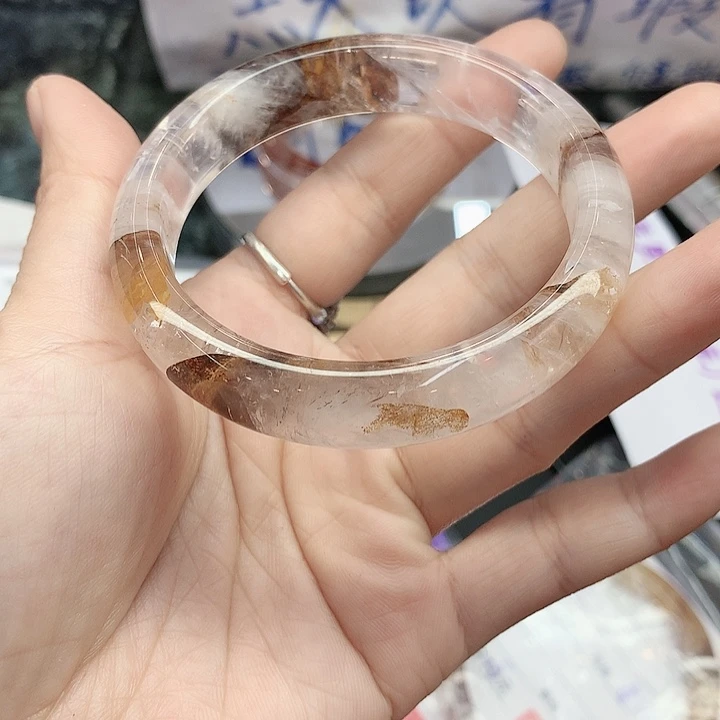 水晶手镯未镶嵌190（5556事实上）