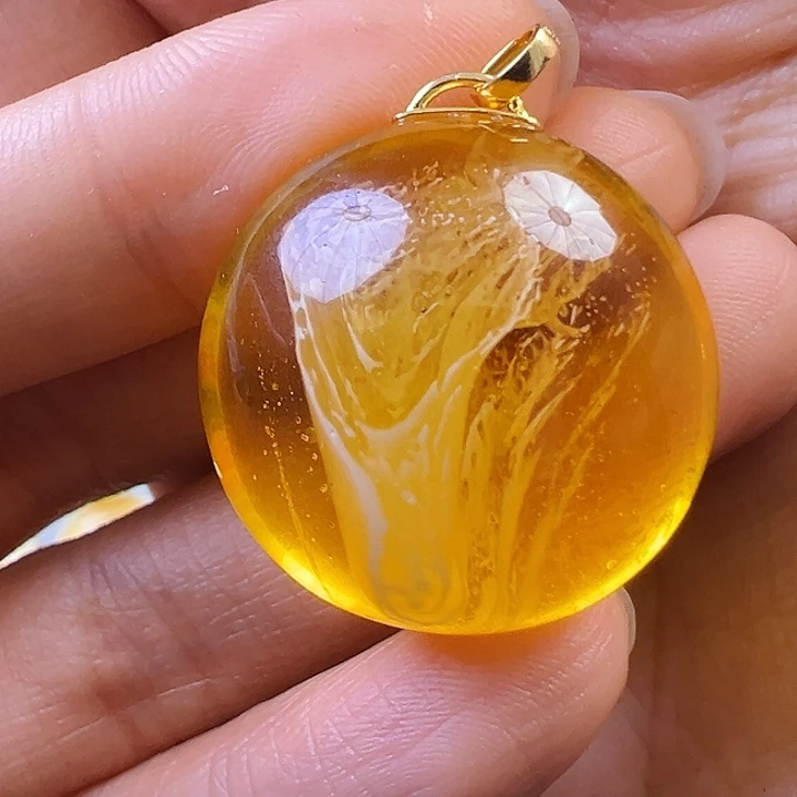 未镶嵌颈饰蜜蜡蜜蜡