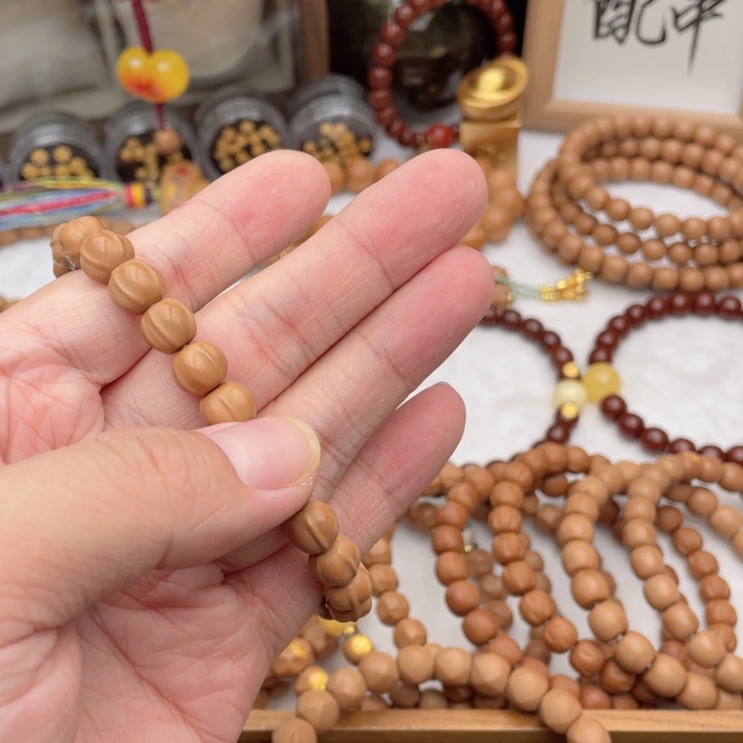 曦***麻手串猴头核桃鲨鱼背