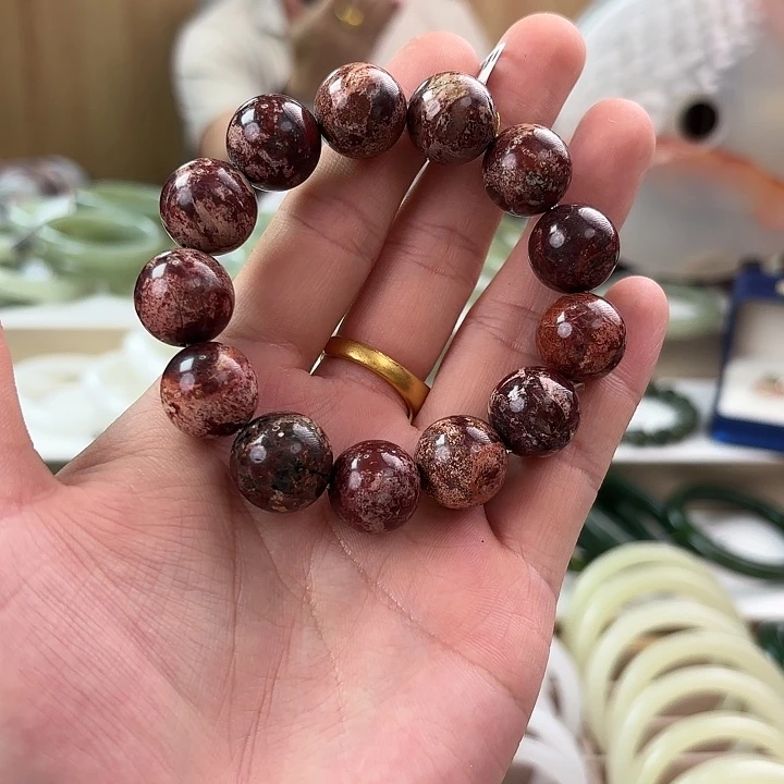 透闪石质玉手链未镶嵌