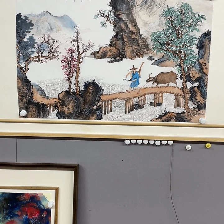 国画纯手绘国画山水画闪购链接