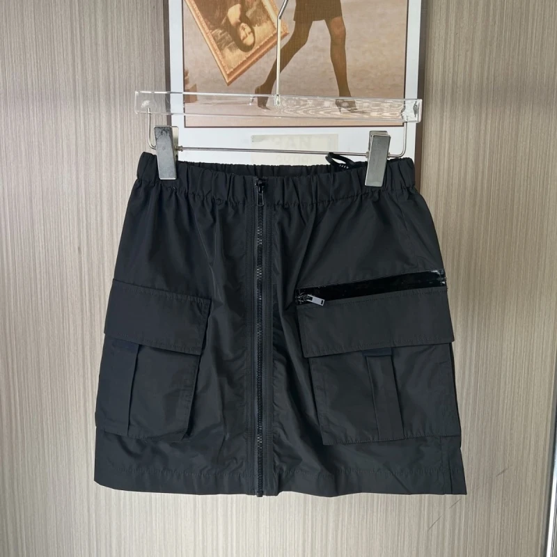 11030撤柜ATU工装短裙2025夏季薄款高腰半身裙女款