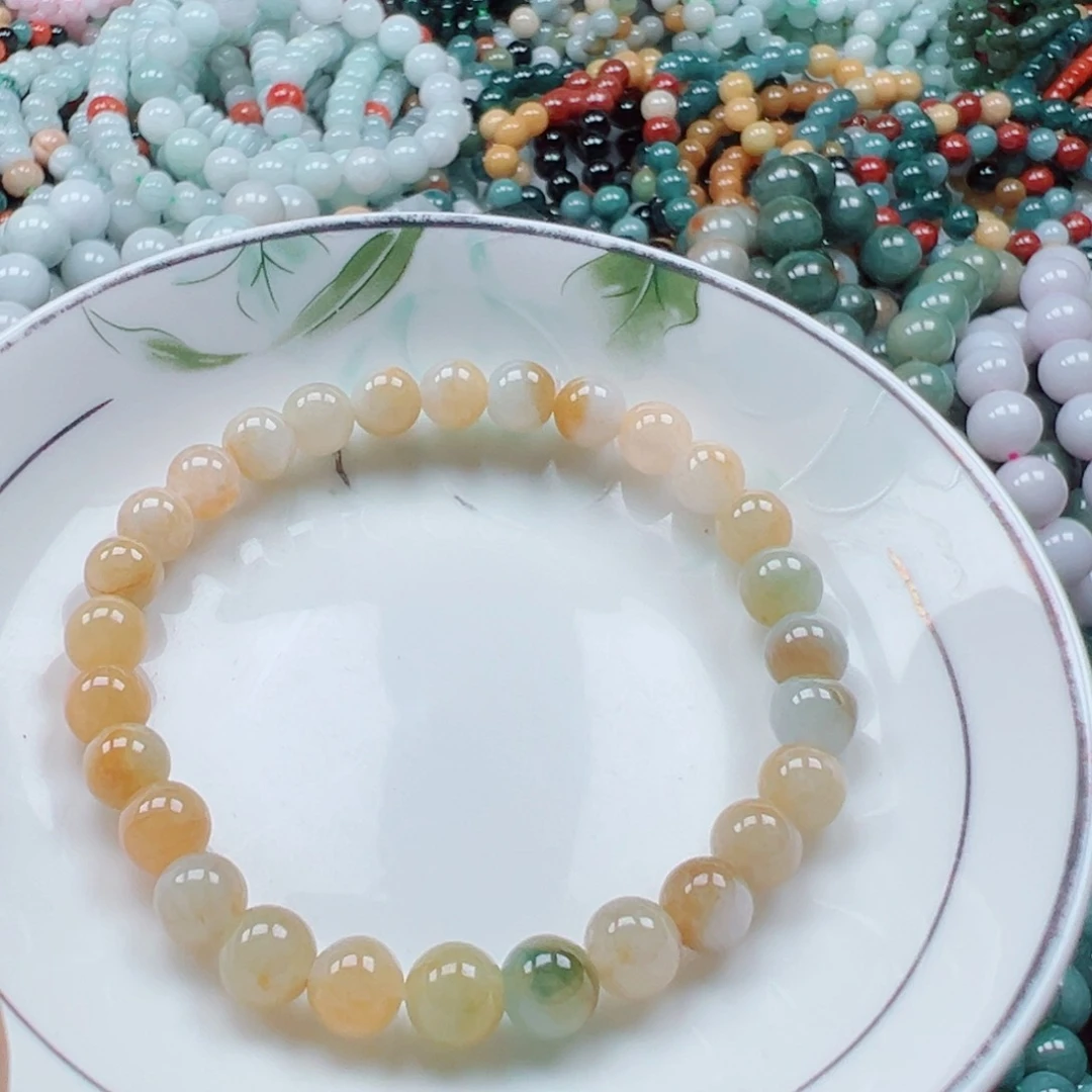 未镶嵌手链翡翠翡翠