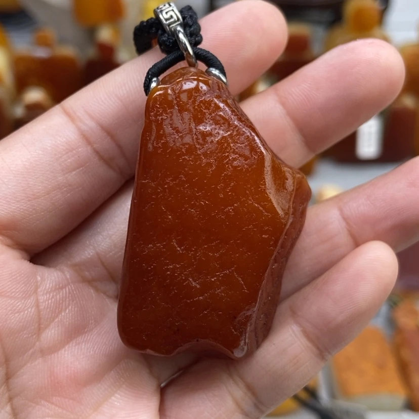 【闪购商品】琥珀颈饰未镶嵌