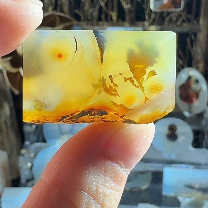 未镶嵌玛瑙/玉髓珠宝半成品