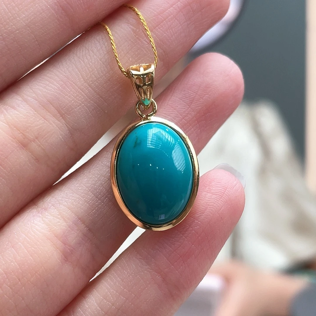 未镶嵌绿松石颈饰