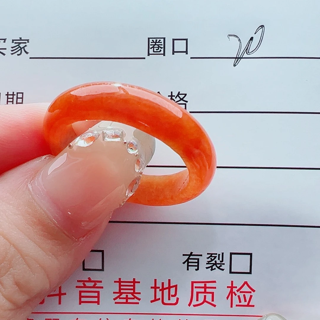 未镶嵌戒指翡翠z*戒圈