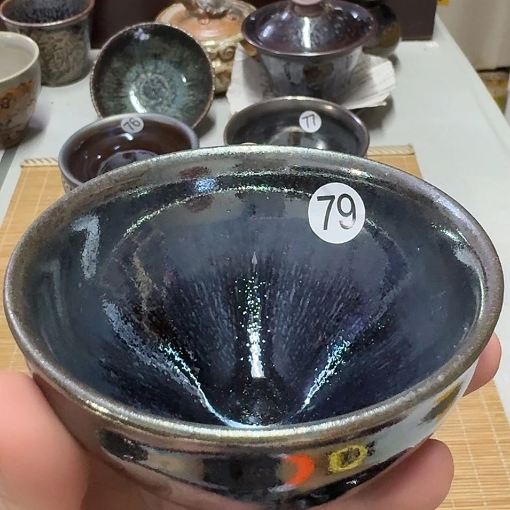 茶盏79 坚记茶盏摆件