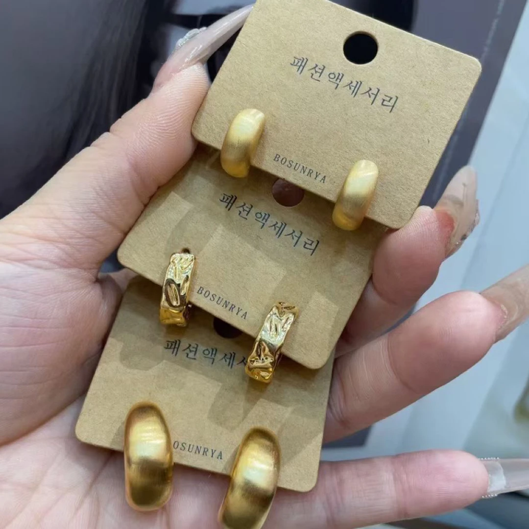 铜合金仿珍珠耳饰 韩饰时尚饰品铜合金