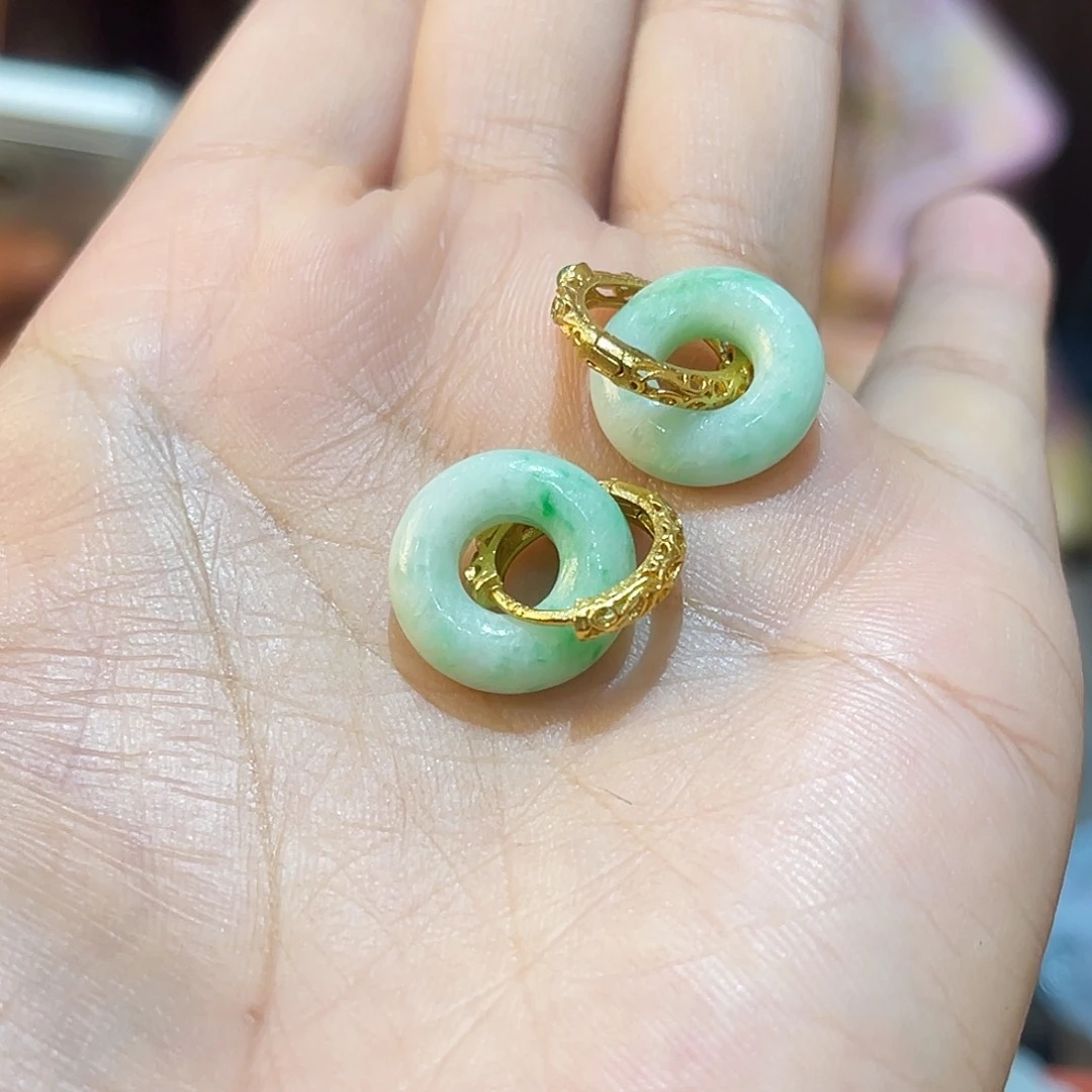 未镶嵌翡翠耳饰福利