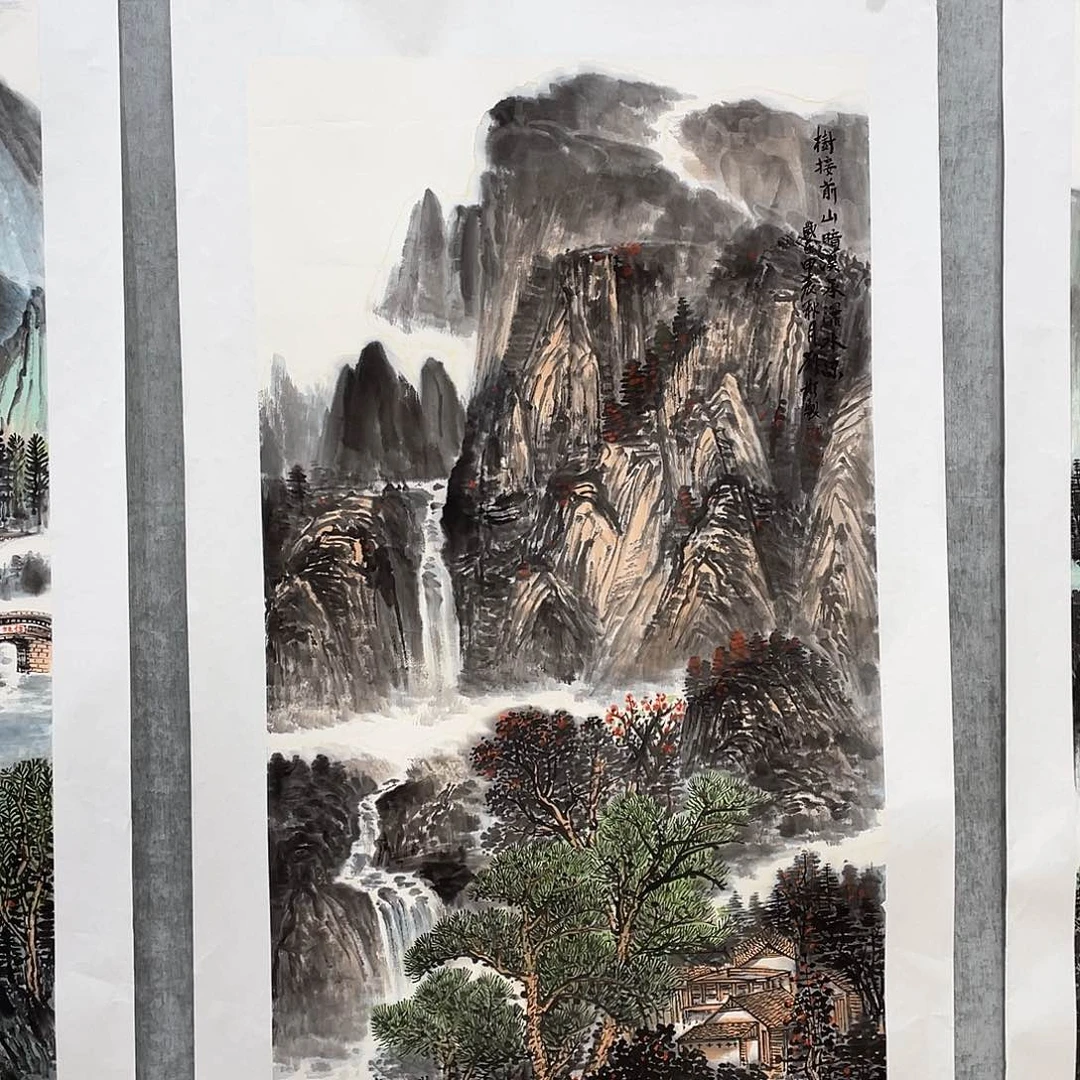 国画用****0国画刘彬作品