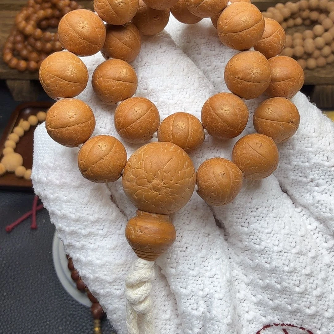 凤眼菩提吊坠11.5+红皮厚壁