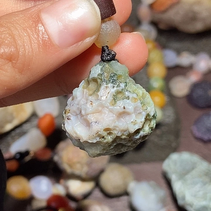 玛瑙/玉髓珠宝半成品合金必*