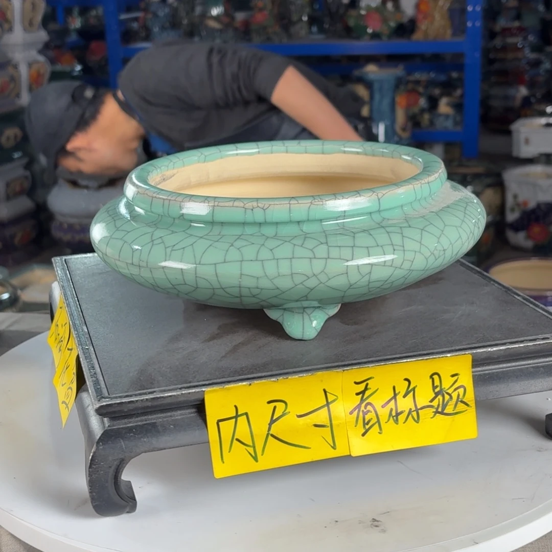 一风堂石湾花盆 内18*5