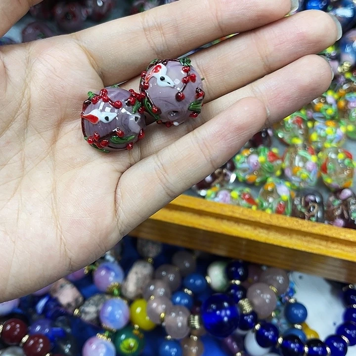 琉璃纯铜锡合金纯铜耳钉