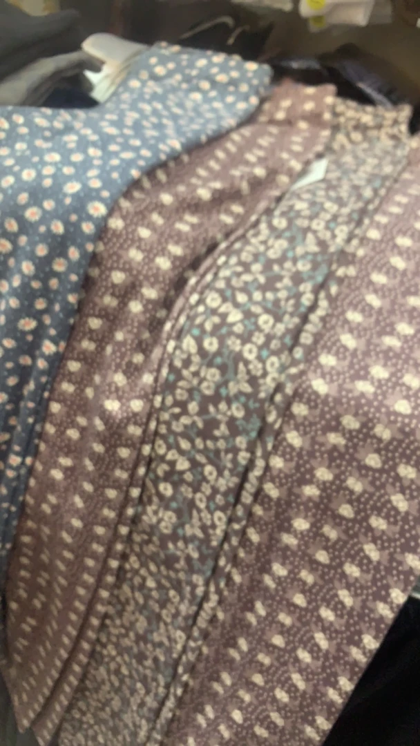 春秋冬中女士保暖裤加绒德绒大码弹力碎花秋裤